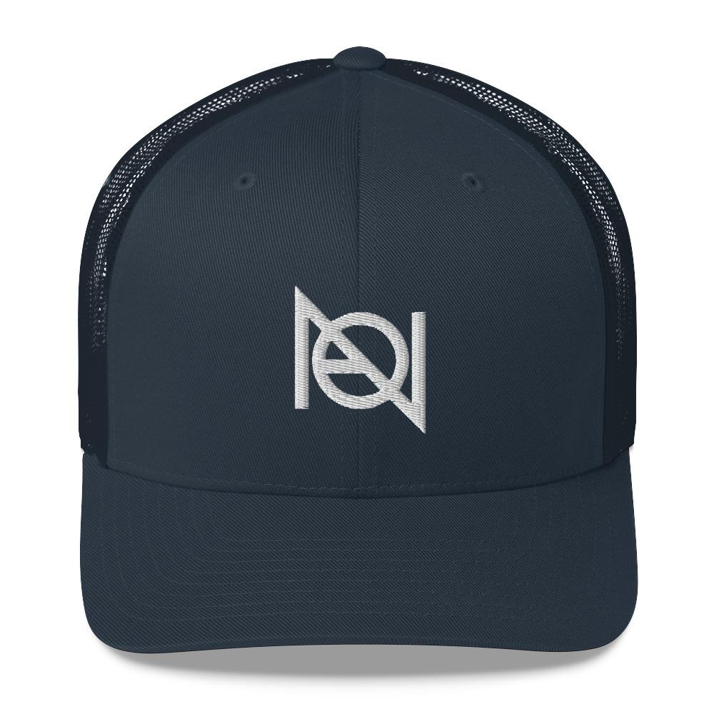 N.A. SHOP LOGO - mid trucker hat – NO AGENDA SHOP