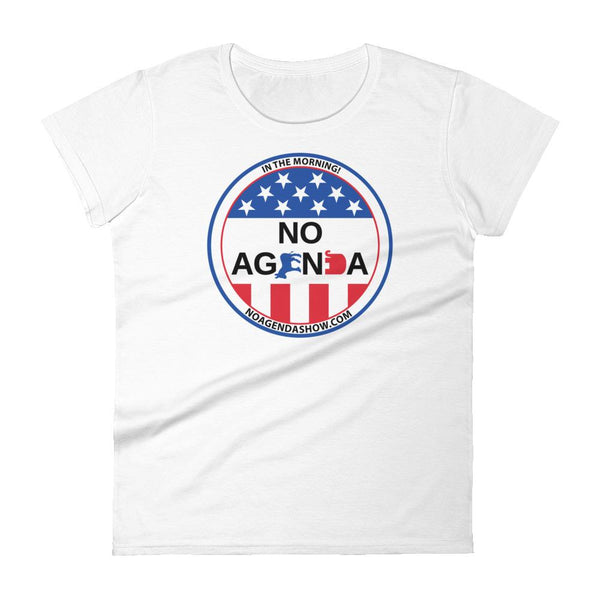 NO AGENDA CAMPAIGN - womens tee