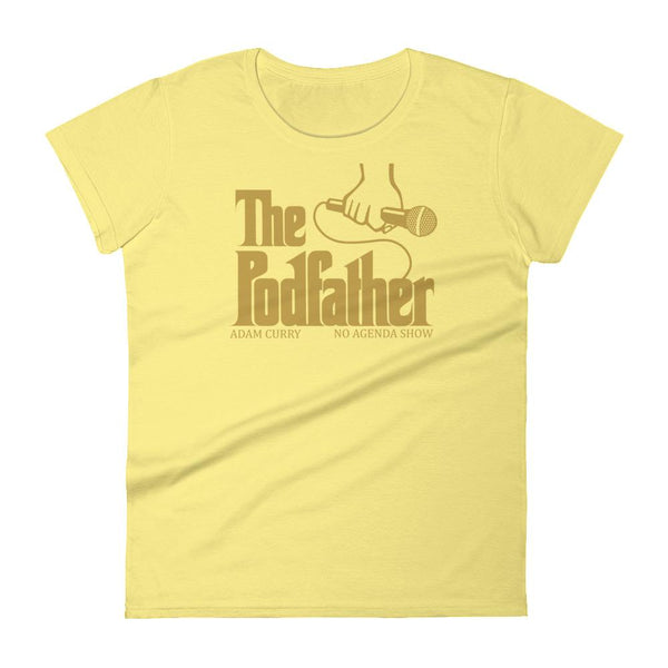 THE PODFATHER ADAM CURRY - womens tee