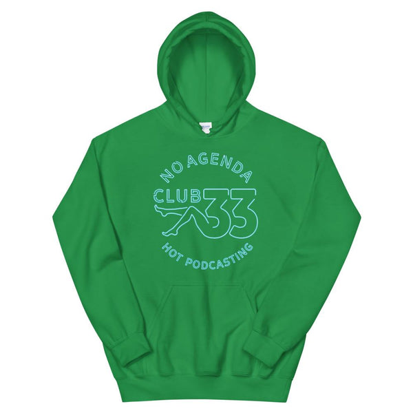 NO AGENDA CLUB 33 - pullover hoodie