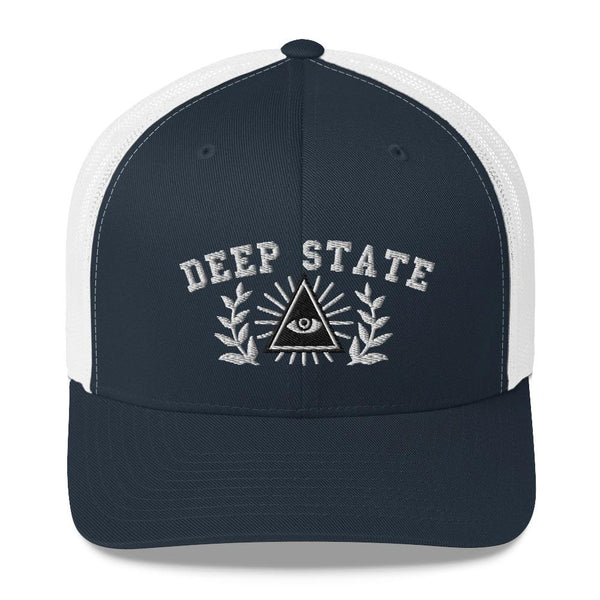 DEEP STATE UNIVERSITY - mid trucker hat