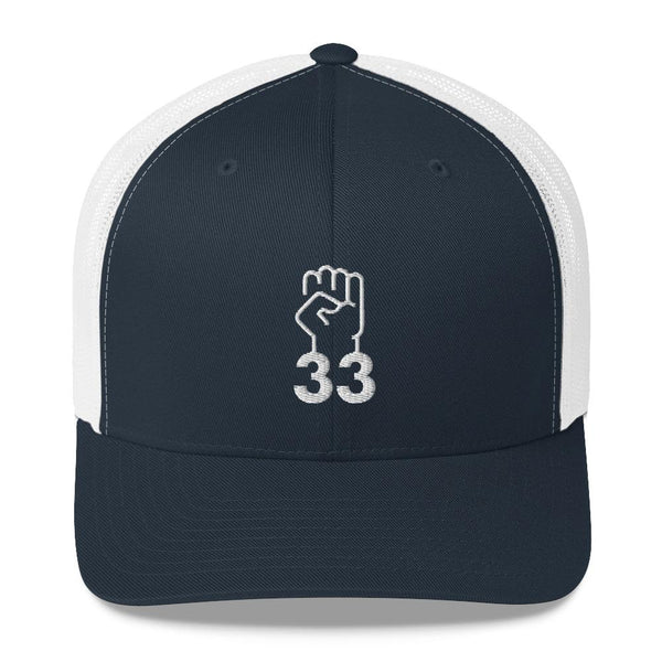 NO AGENDA 33 - mid trucker hat