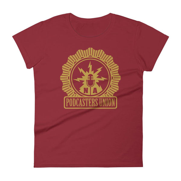 PODCASTERS UNION - womens tee