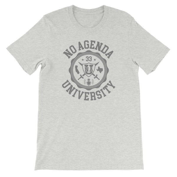 NO AGENDA UNIVERSITY - tee shirt