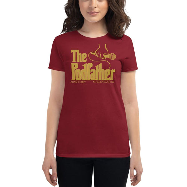 THE PODFATHER ADAM CURRY - womens tee