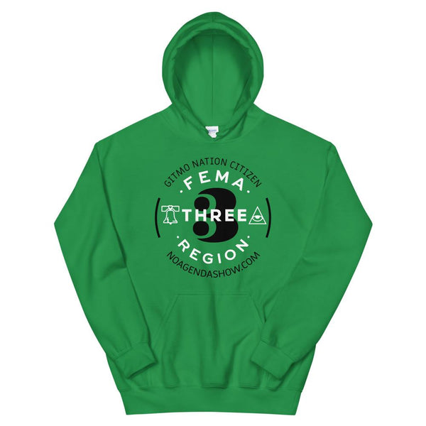 FEMA REGION THREE - pullover hoodie