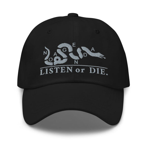 LISTEN OR DIE - dad hat