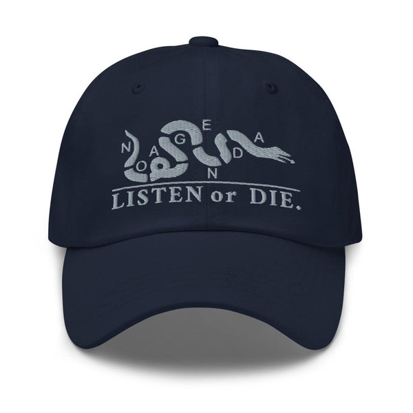 LISTEN OR DIE - dad hat