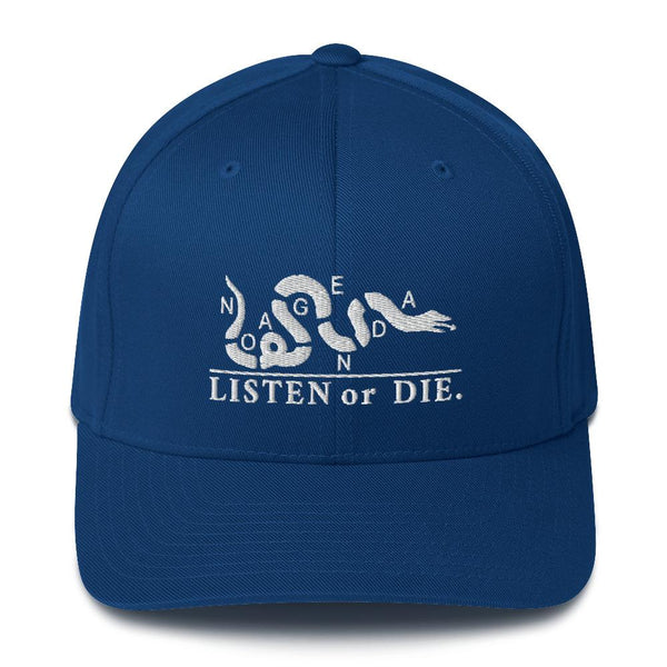 LISTEN OR DIE - fitted hat