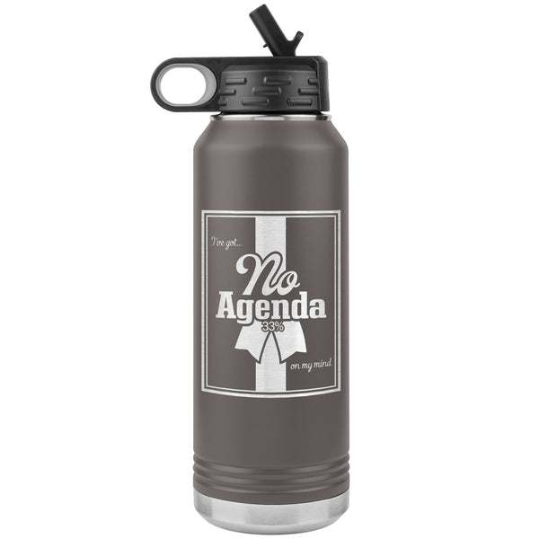 NO AGENDA RIBBON - 32 oz straw tumbler