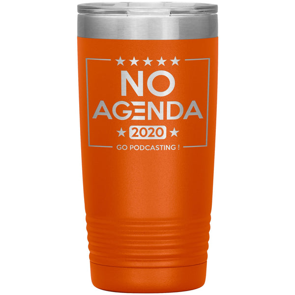 NO AGENDA 2020 - 20 oz tumbler