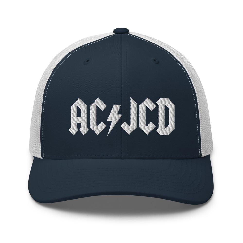 AC JCD - mid trucker hat – NO AGENDA SHOP