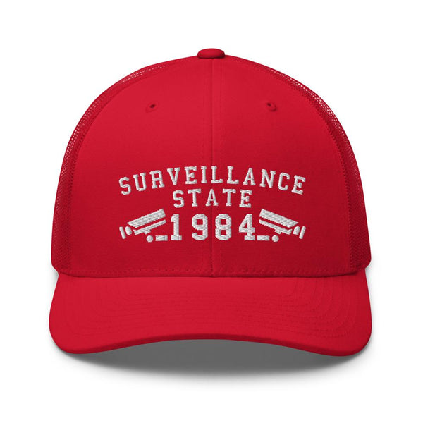 SURVEILLANCE STATE - mid trucker hat