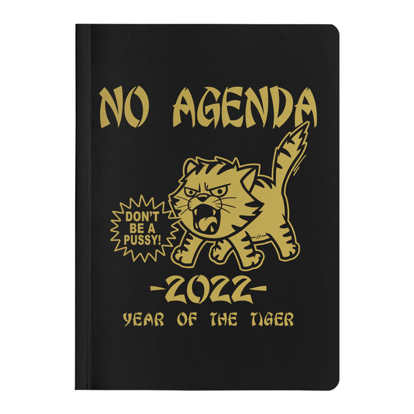 2022 YEAR OF THE TIGER - BLK - softcover notebook