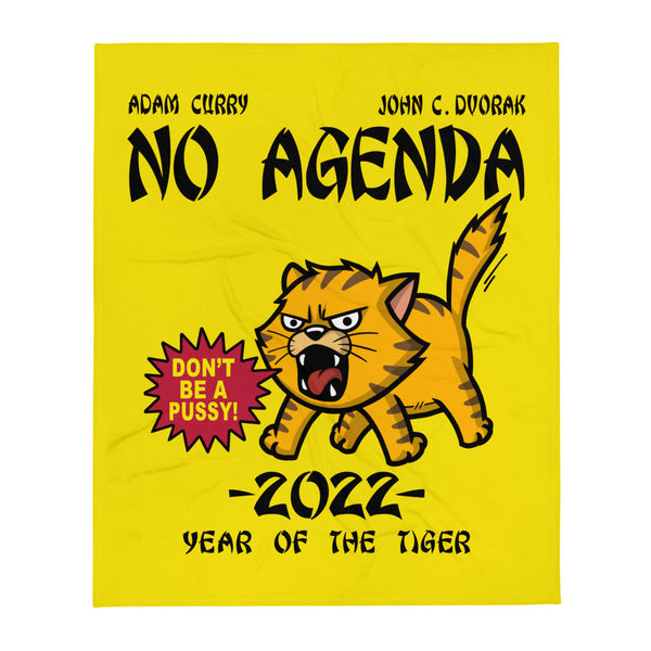 2022 YEAR OF THE TIGER - super soft throw