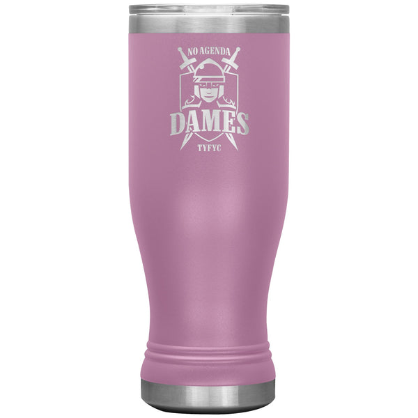 NO AGENDA DAMES - 20 oz boho tumbler