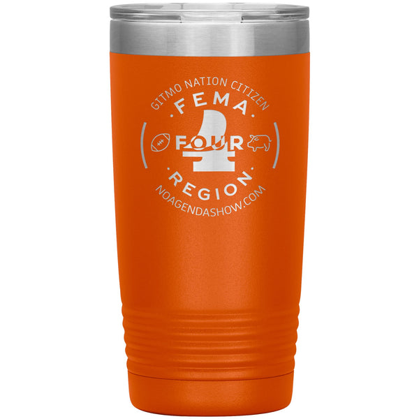 FEMA REGION FOUR - 20 oz tumbler