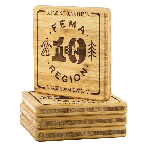 FEMA REGION TEN - bamboo coasters