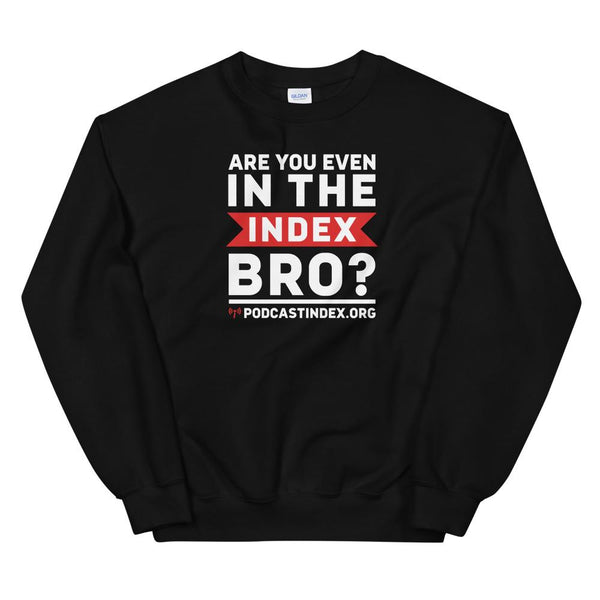 INDEX BRO? - sweatshirt