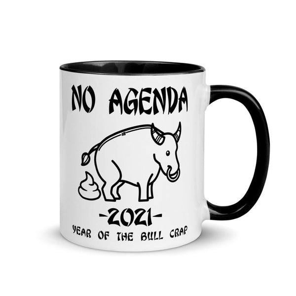 2021 Bull Crap - accent mug