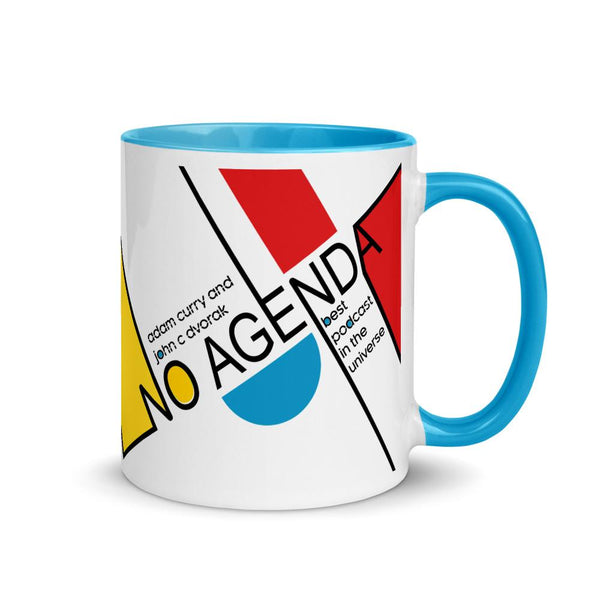 NO AGENDA HAUS - accent mug