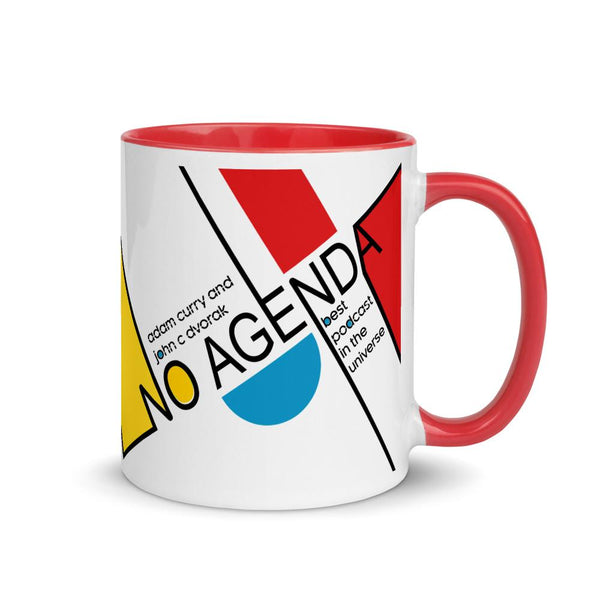 NO AGENDA HAUS - accent mug