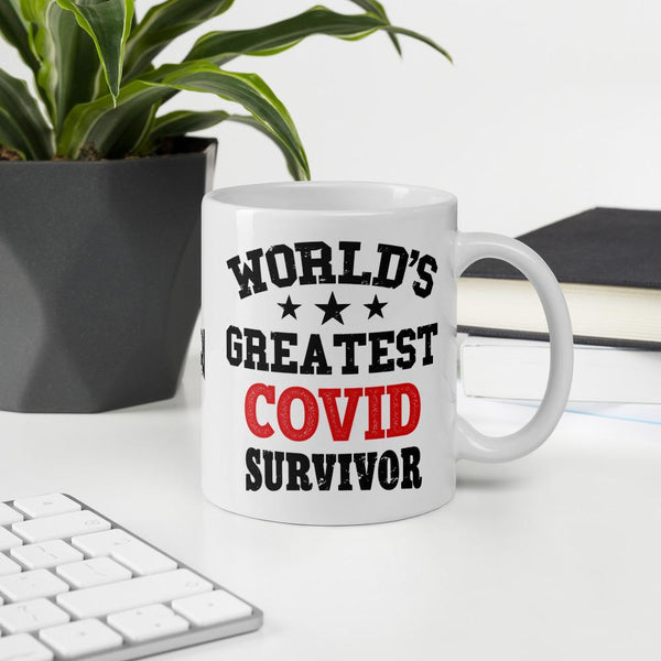WORLD'S GREATEST COVID SURVIVOR - mug