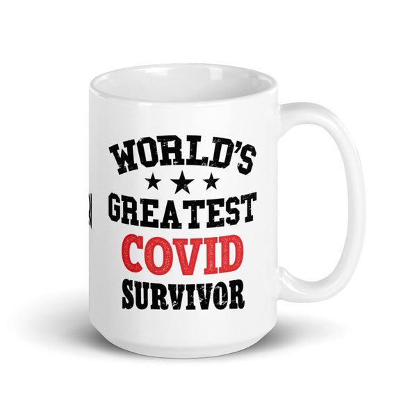 WORLD'S GREATEST COVID SURVIVOR - mug