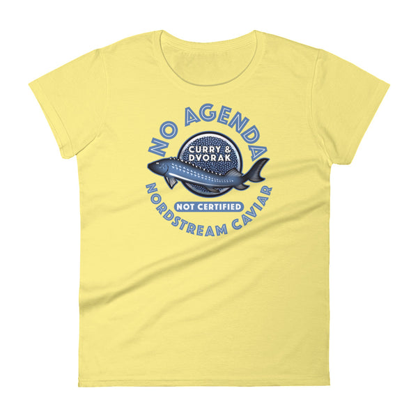 NO AGENDA CAVIAR - womens tee