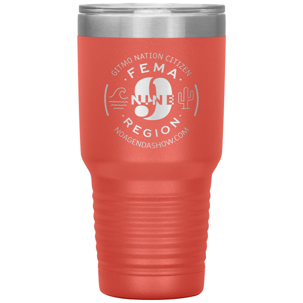 FEMA REGION NINE - 30 oz tumbler