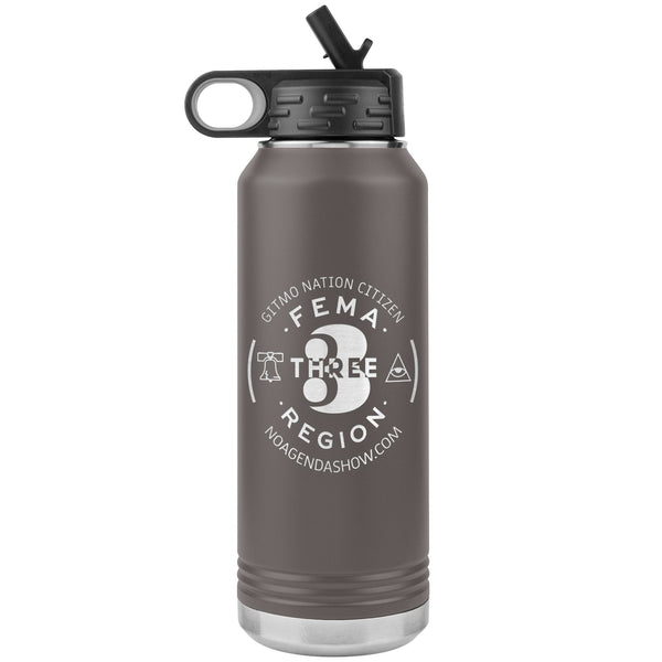 FEMA REGION THREE - 32 oz straw tumbler